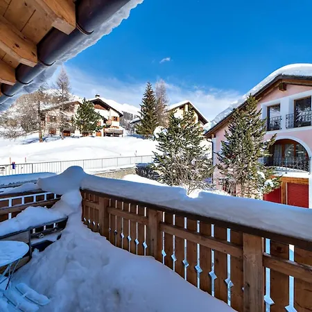 Engadina Chesa Gluna - דירה Madulain